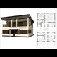 thumbnail Maison 216 m² en Madriers Contre-Collés de 202 mm en Queue d'Aronde