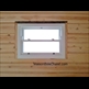 thumbnail Mise en place de l'isolant d'une menuiserie sur maison en bois en empilé